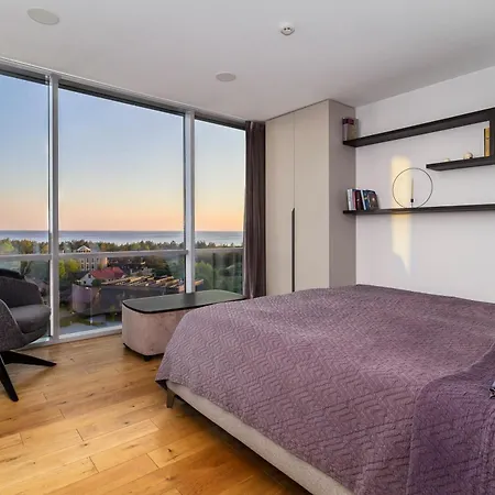 Elija Penthouse With Sea View & Terrace - Near - Free Parking פלאנגה