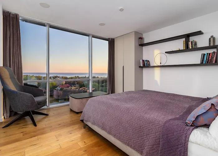 Elija Penthouse With Sea View & Terrace - Near - Free Parking Παλάγκα